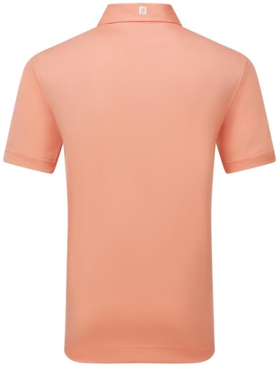 FootJoy Stretch Pique Solid polo homme, papaya