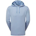 FootJoy Lightweight Hoodie sweat à capuche homme, heather blue jay