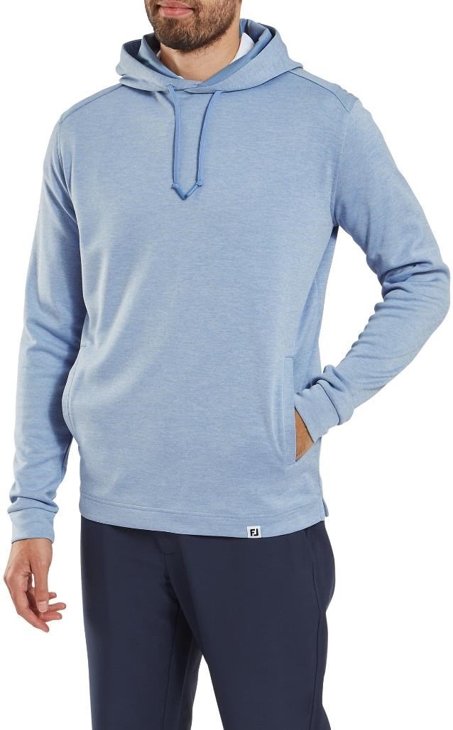 FootJoy Lightweight Hoodie sweat à capuche homme, heather blue jay