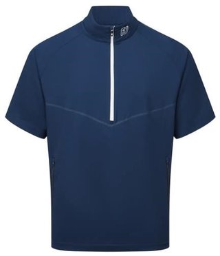 FootJoy Zephyr Short Sleeve Windshirt veste homme, navy