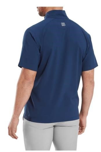 FootJoy Zephyr Short Sleeve Windshirt veste homme, navy