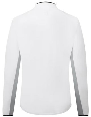 FootJoy 1/4-Zip LS Sun Protection polo manches longues femme, blanc