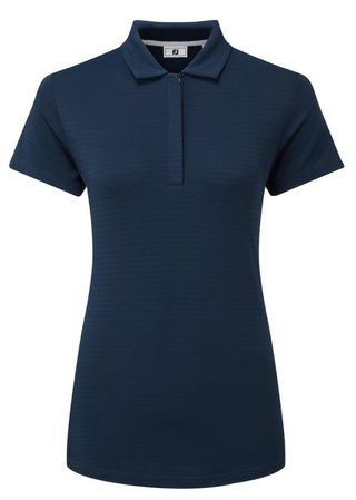 FootJoy Jacquard SS polo femme, marine