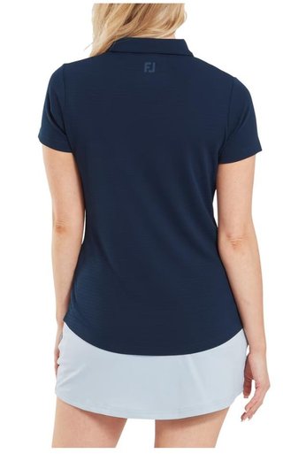 FootJoy Jacquard SS polo femme, marine