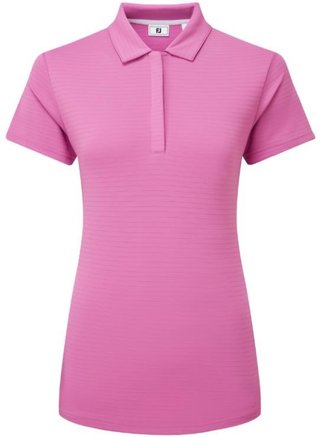 FootJoy Jacquard SS polo femme, berry