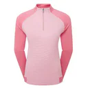 FootJoy 1/4-Zip Midlayer sweat-shirt femme, pink lemonade