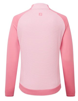 FootJoy 1/4-Zip Midlayer sweat-shirt femme, pink lemonade