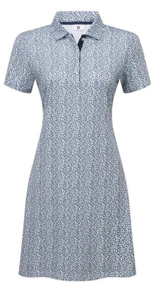 FootJoy Animal Print robe femme, blanc/skyway/navy