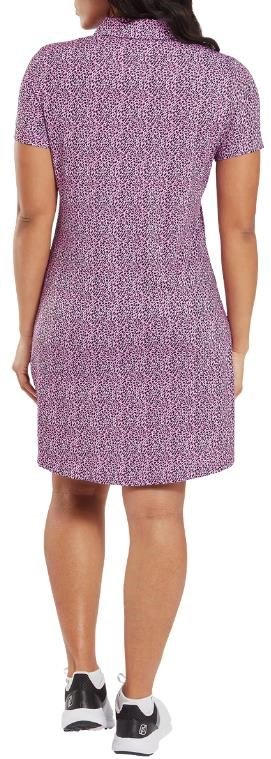 FootJoy Animal Print robe femme, blanc/berry/noir