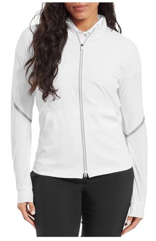 FootJoy TempoSeries Full-Zip veste femme, blanc/argent