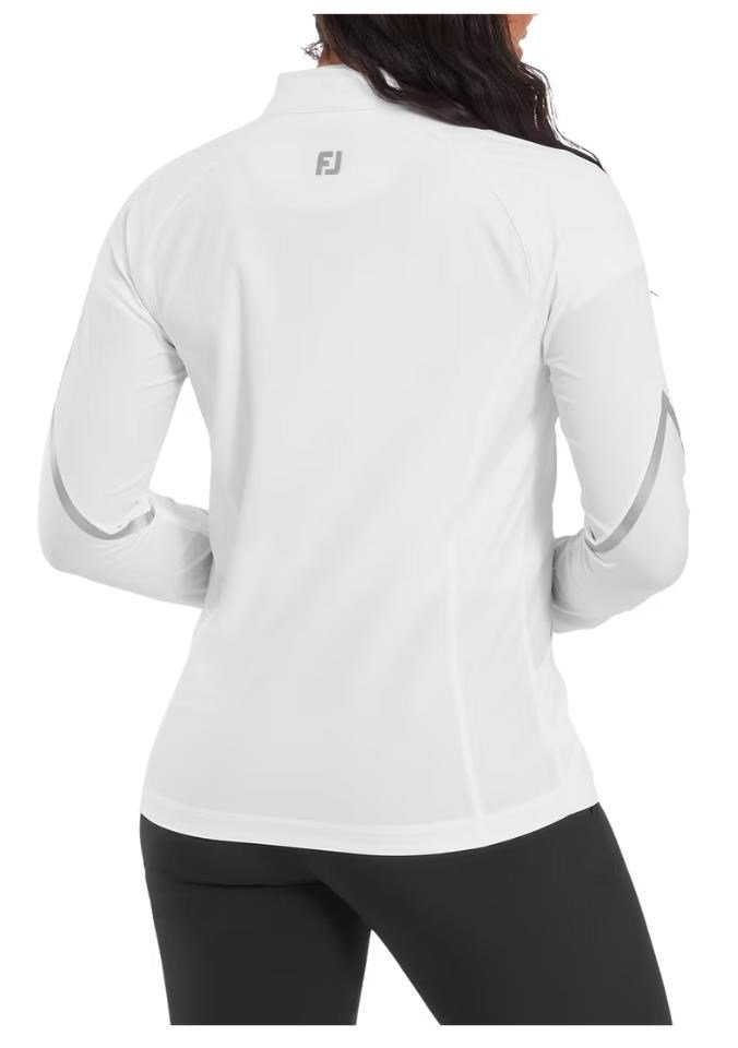 FootJoy TempoSeries Full-Zip veste femme, blanc/argent