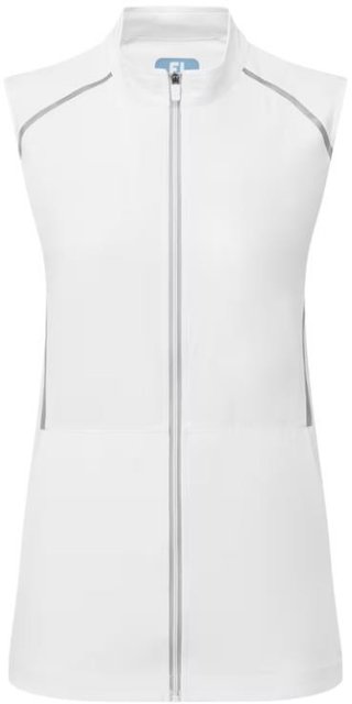 FootJoy TempoSeries Full-Zip veste femme, blanc/argent