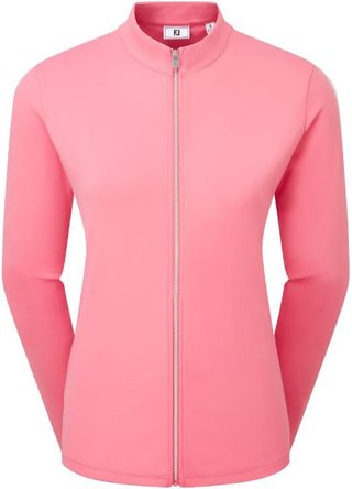 FootJoy Full-Zip Midlayer pull femme, pink lemonade