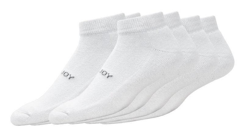 FootJoy ComfortSof Sport chaussettes homme, blanches, EUR 39-46 (3pairs)