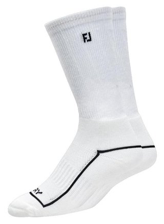 FootJoy ProDry Crew chaussettes femme, blanc, UK 6-9 (paire)