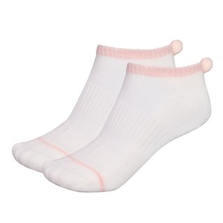 FootJoy ProDry Pom-Pom chaussettes femme, blanc/rose, UK 6-9 (paire)