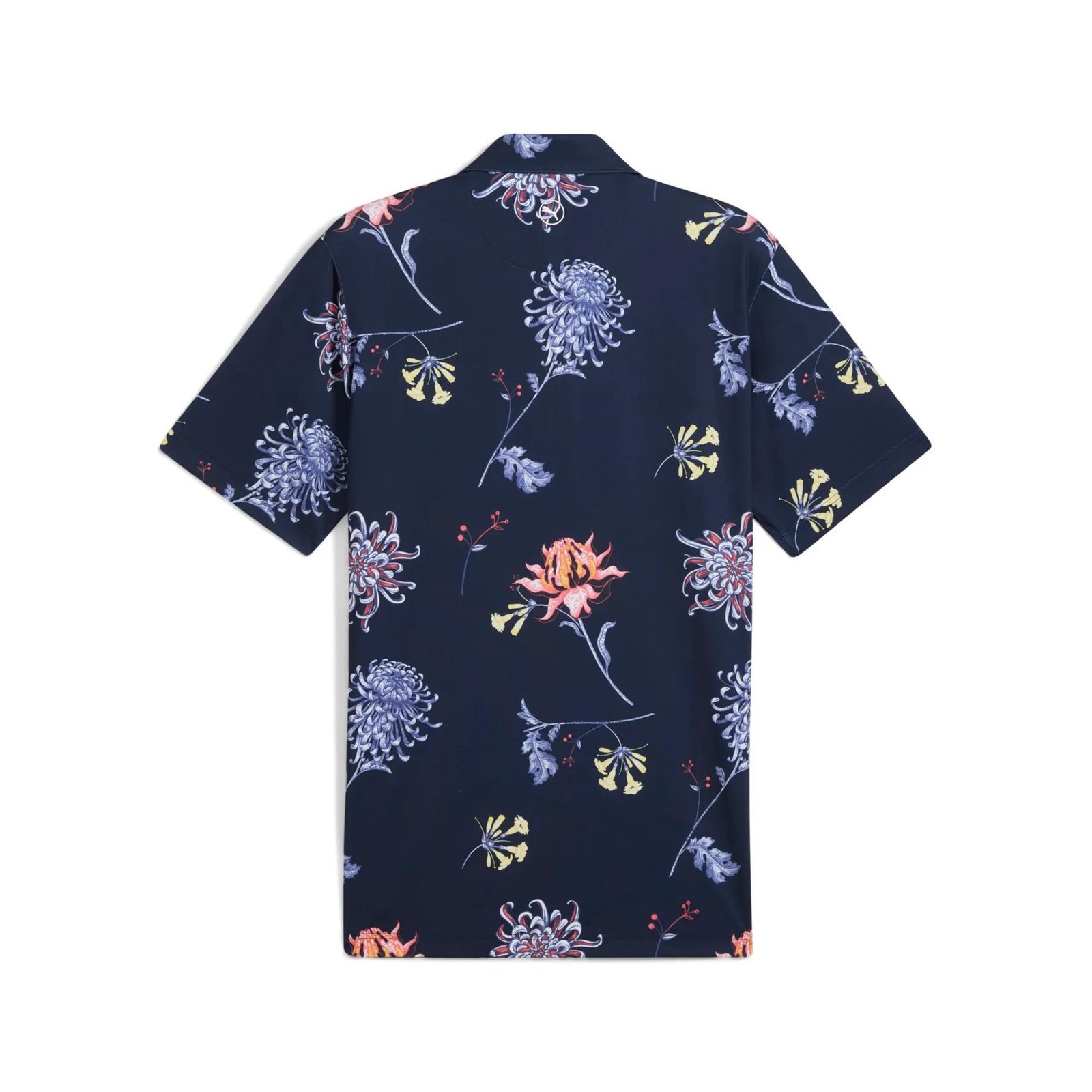 Puma Mattr Dahlia polo homme, deep navy/blue horizon