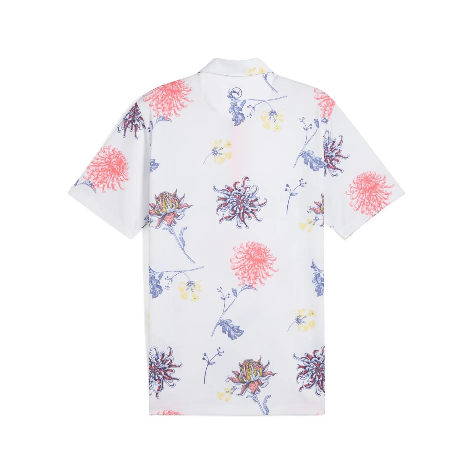 Puma Mattr Dahlia polo homme, white glow/peach frost