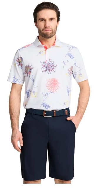 Puma Mattr Dahlia polo homme, white glow/peach frost