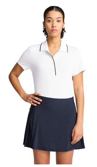 Puma Cloudspun Bridges polo femme, white glow