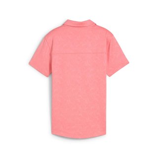 Puma MATTR Lianas Jacquard polo femme, peach frost