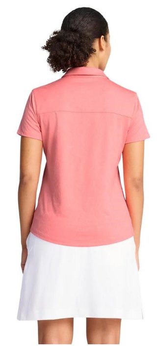 Puma MATTR Lianas Jacquard polo femme, peach frost
