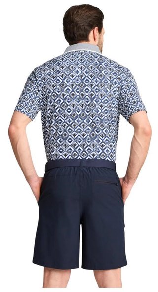 Puma X PTC Tile polo homme, white glow/deep navy