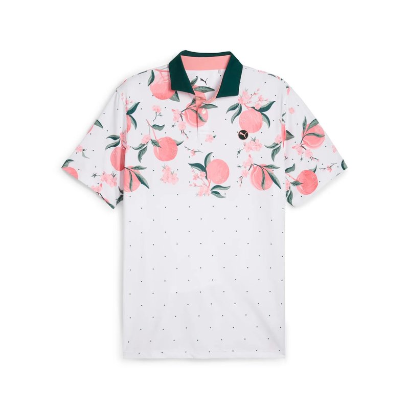Puma MATTR Freshly Picked polo homme, glow/pink fruit