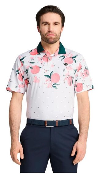 Puma MATTR Freshly Picked polo homme, glow/pink fruit