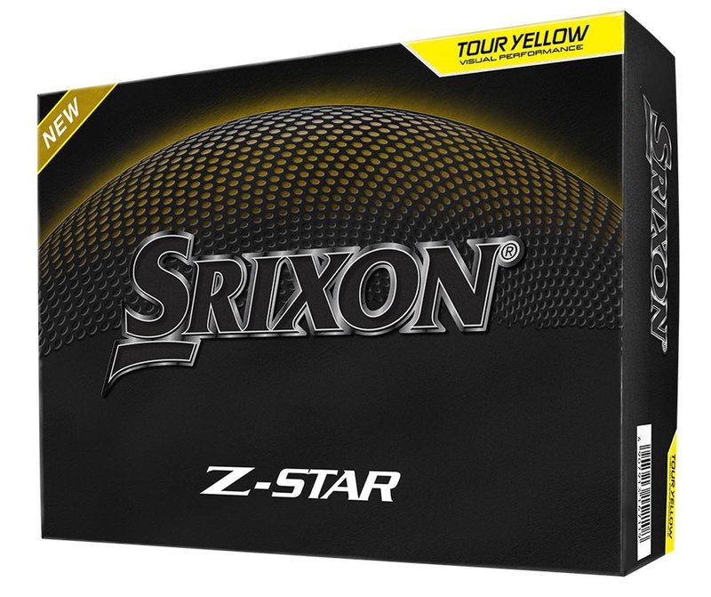 Srixon Z-STAR balles de golf, jaunes