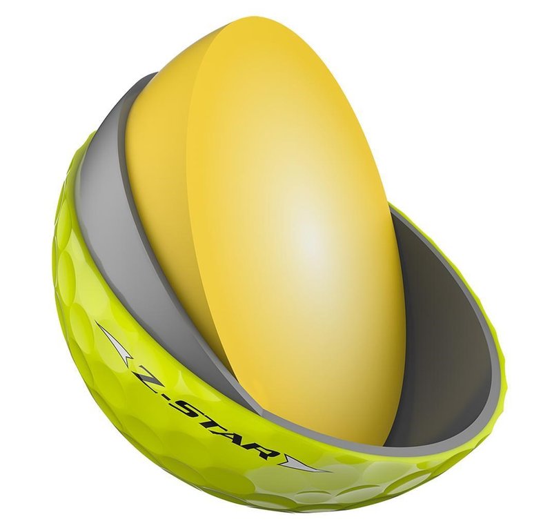 Srixon Z-STAR balles de golf, jaunes