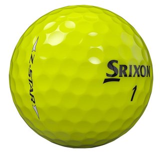 Srixon Z-STAR balles de golf, jaunes