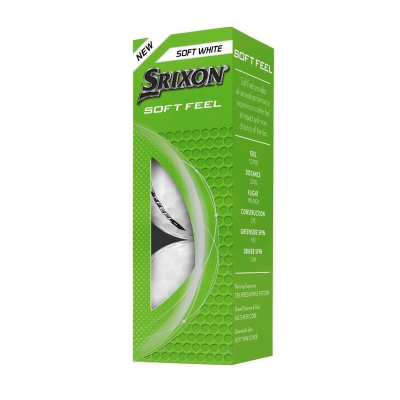 Srixon Soft Feel balles de golf (12 balles)