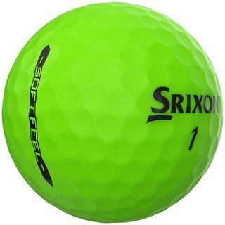 Srixon Soft Feel Brite balles de golf, vertes