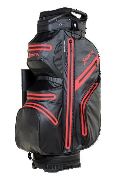 Srixon Waterproof cart bag, noir/rouge