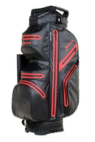 Srixon Waterproof cart bag, noir/rouge