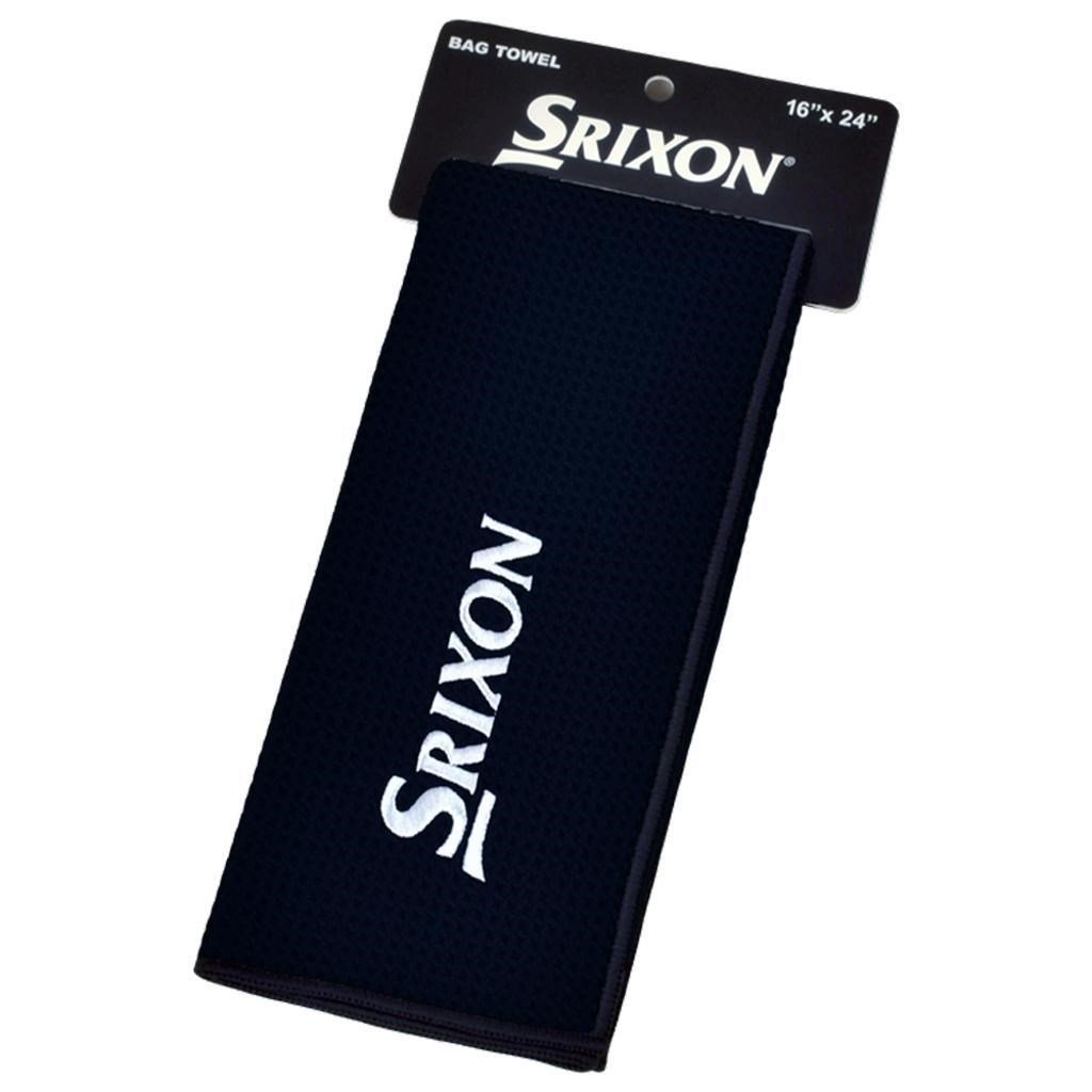 Srixon Tri-Fold MicroFibre serviette, noir