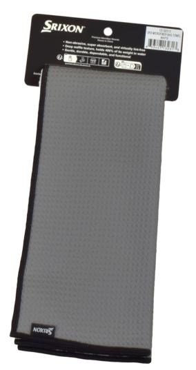 Srixon Tri-Fold MicroFibre serviette de golf, grise