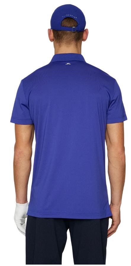 J.Lindeberg Klas polo homme, clematis blue