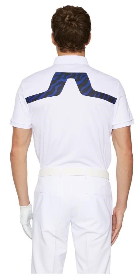 J.Lindeberg KV Print polo homme, tour tiger clematis