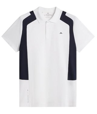 J.Lindeberg Legacy polo homme, blanc