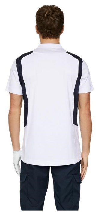 J.Lindeberg Legacy polo homme, blanc
