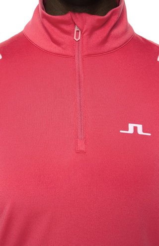 J.Lindeberg Mae Quarter Zip Mid veste femme, azalea