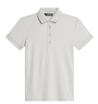 J.Lindeberg Tour Tech polo femme, moonbeam