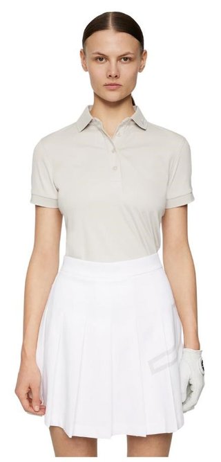 J.Lindeberg Tour Tech polo femme, moonbeam