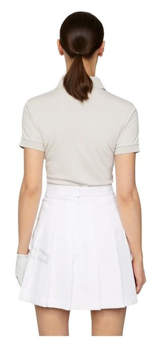 J.Lindeberg Tour Tech polo femme, moonbeam