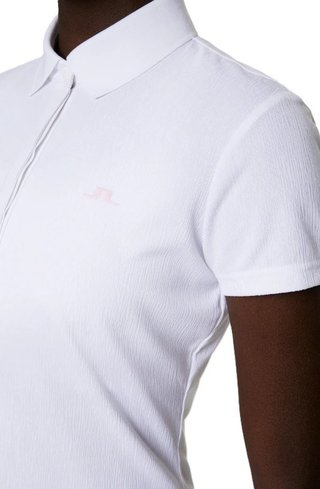 J.Lindeberg Karlie polo femme, blanc