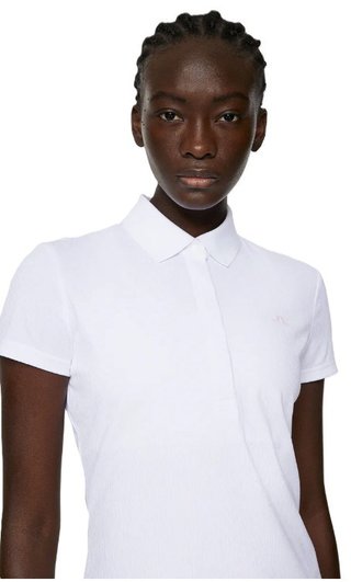 J.Lindeberg Karlie polo femme, blanc