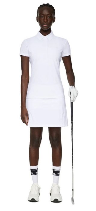 J.Lindeberg Karlie polo femme, blanc