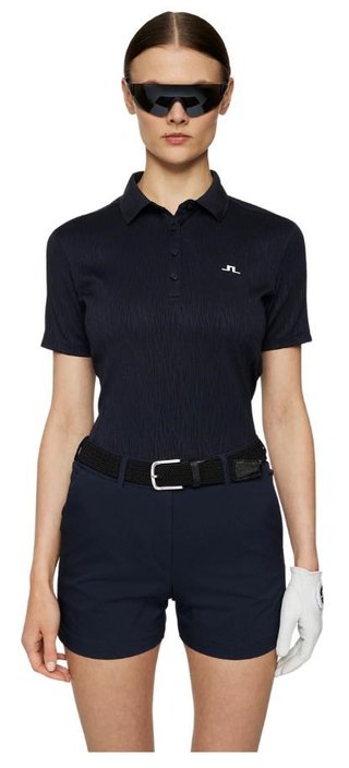 J.Lindeberg Izara polo femme, JL navy